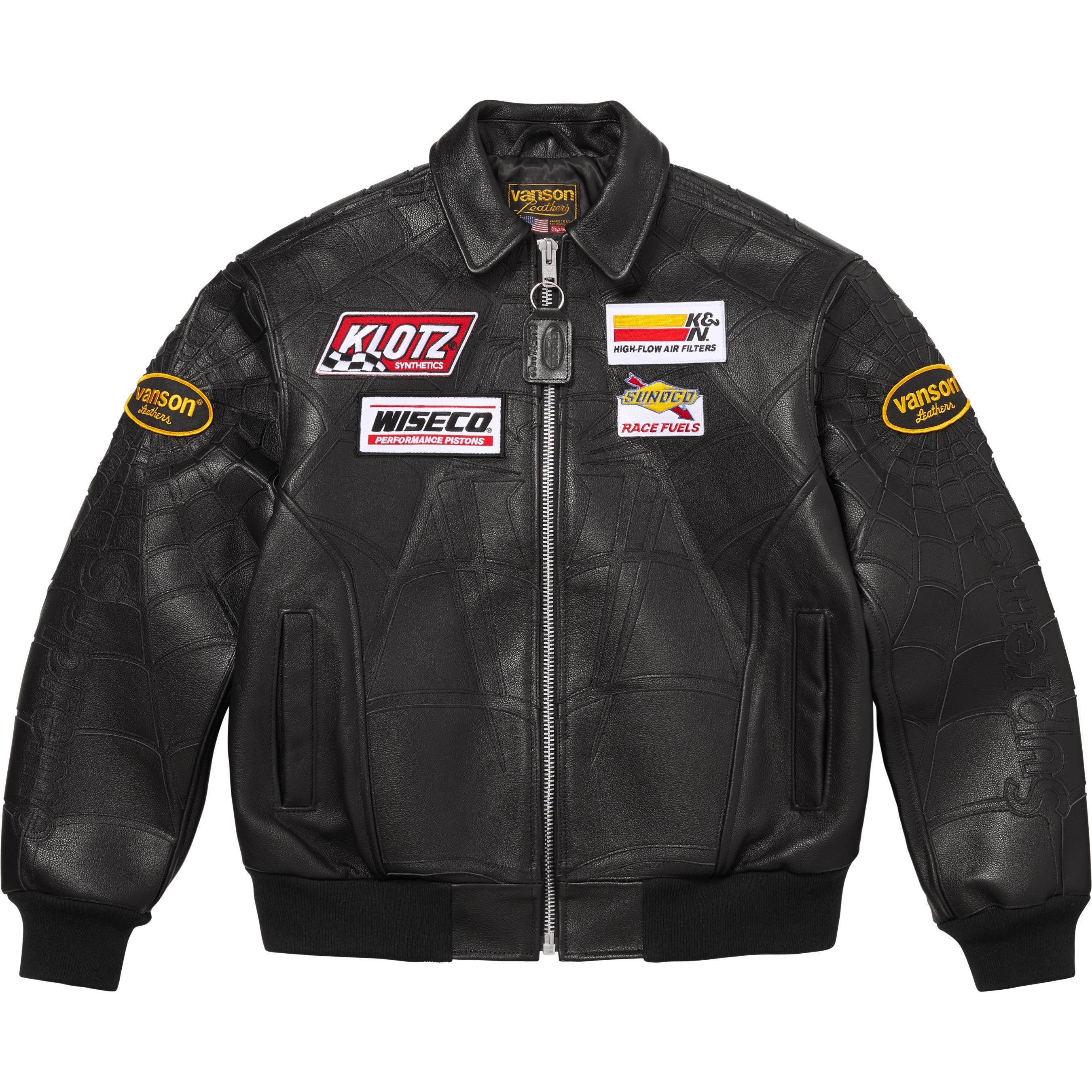 Supreme®/Vanson Leathers® Spider-Man Jacket view 12